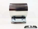 Exhaust Butt Joint Clamp – 304 Stainless Steel – 3″ 2.5″ 2.25″ Exile Motorsport - Image 2