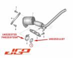 Exhaust Pipe DPF Connector Clamp & Gasket – Audi VW Seat Skoda – 1K0253725 - Image 3