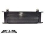 Exile Motorsport 13 Row Oil Cooler – 245mm Matrix -10 AN JIC – Black Alloy - Image 2