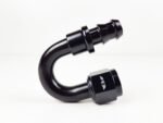 Exile Motorsport 180 Degree Push On Barb Hose End Fuel Fitting JIC AN-4 to AN-12