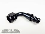 Exile Motorsport 90 Degree Push On Barb Hose End Fuel Fitting JIC AN-4 to AN-12 - Image 2