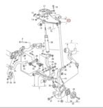 Front Axle Upper Right Control Wishbone Arm – 8K0407510A Audi A4 B8 - Image 3