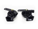 High & Low Tone Horns Signal Klaxons Pair Set for VW Golf MK5 MK6 Jetta Scirocco