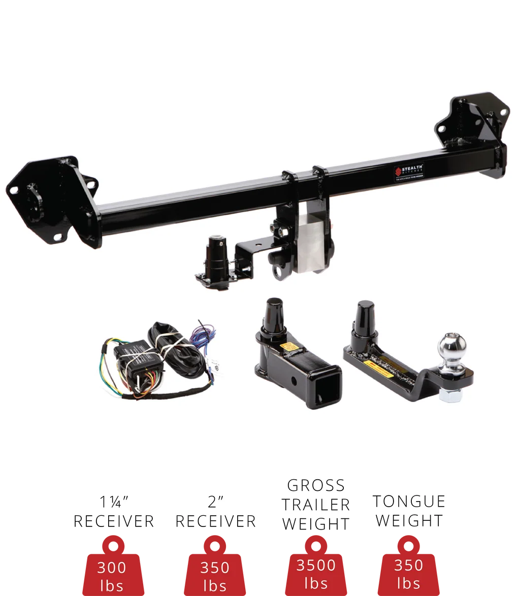 hitch com 2015-2018 Audi Q3 Hitch Full Set up - Image 1