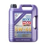 Liqui Moly 5w40 Leichtlauf High Tec Engine Oil – 5L – VW BMW Approved Long Life