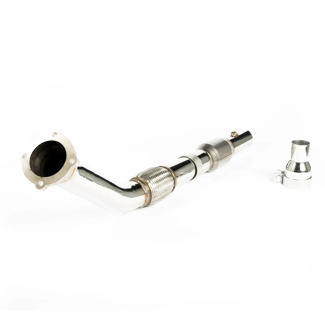mk ex CTS Turbo - 3" Downpipe and High-Flow Cat - TT Mk1 FWD - Image 1