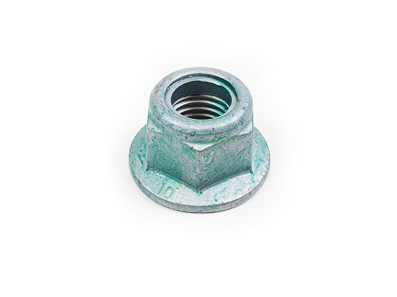 oe-standard-hex-collar-nut-m12-x-1.5-audi-vw-seat-skoda-n10106402-7657-p.jpg OE Standard Hex Collar Nut – M12 X 1.5 – Audi VW Seat Skoda – N10106402 - Image 1
