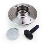 Rear Wheel Hub Flange & Bearing Kit 30mm VW Audi Seat Skoda 1K0598611 8V0598611A