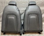 2008-2015 Audi TT Quattro Coupe S-Line Front Seats / Black Nappa Leather / Pair / T2012 - Image 9