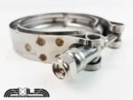 V-Band Clamp & Flanges Heavy Duty Stainless Steel 3″ 2.5″ 2.25″ Exile Motorsport - Image 3