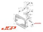VW Audi 1.9 TDI Turbo Air Intercooler Boost Hose Pipe Lower N/S Left 1K0145834L - Image 4