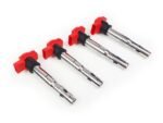 VW Audi TFSI TSI – 4X Red R8 Ignition Pencil Coil Packs Upgrade Set 06E905115E