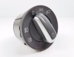 VW Golf Passat Jetta – Chrome Dashboard Headlight & Fog Light Switch 3C8941431C - Image 2
