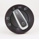 VW Golf Passat Jetta – Chrome Dashboard Headlight & Fog Light Switch 3C8941431C