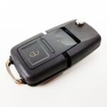 VW / Seat / Skoda  Flip Key Fob Shell Remote Case – Double Button Lock / Release