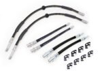 VW T5 Transporter Camper Van Complete Front & Rear Brake Hoses Pipes & Clips Kit