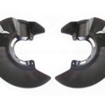 VW T5 Transporter Van Front Left & Right Brake Disc Dust Cover Plates Pair