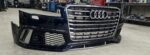 OEM Audi A8 / S8 / A8L (D4 / 4H) W12 Complete Front Bumper Assembly – Dark Blue (With Grille, ACC, Camera & PDC) - Image 2