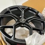 18"-24" Audi Genuine OEM RS6 C8 Style Matte Satin Black Alloy Wheels Set - Image 2