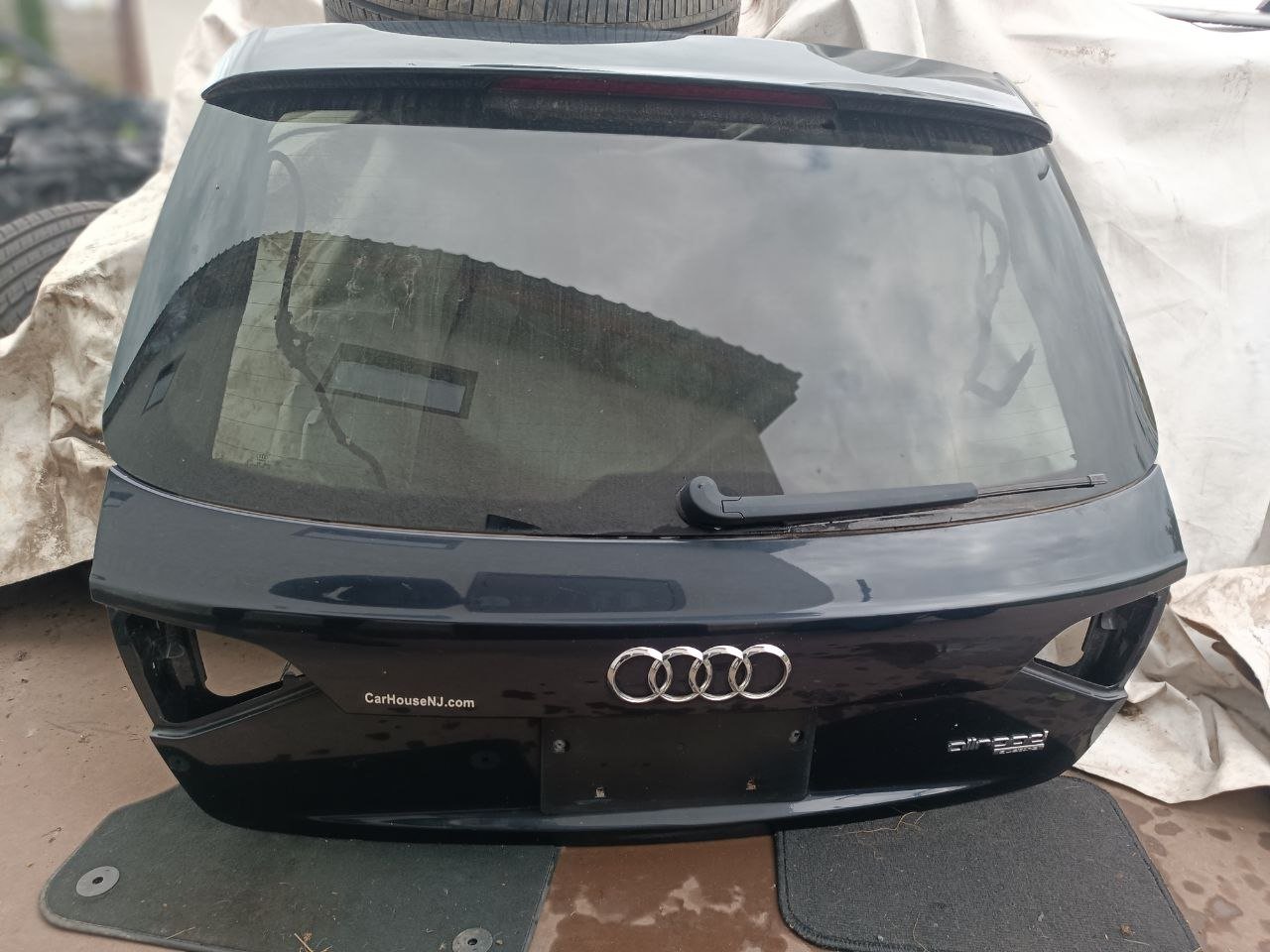 IMG_6030 OEM Audi A4 B8 Allroad Avant Rear Tailgate Trunk Hatch Assembly – Metallic Black / Dark Gray - Image 1