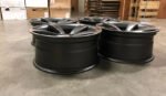 2019-2024 Audi A8L / S8 D5 20" x 9.0" OEM 5-Spoke Blade Alloy Wheels Set – Titanium Gray / Machined - Image 4