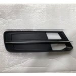 2015-2018 Audi A6 Allroad Quattro C7 Facelift Front Bumper Lower Side Grille Set (Matte Black / Chrome Strip) - Image 3