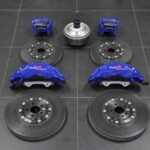 Genuine OEM Audi Carbon Ceramic Brake Kit 440mm / 370mm – Blue Calipers (RS6 / RS7 C8, SQ7, SQ8, RSQ8)