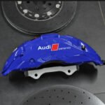 Genuine OEM Audi Carbon Ceramic Brake Kit 440mm / 370mm – Blue Calipers (RS6 / RS7 C8, SQ7, SQ8, RSQ8) - Image 3